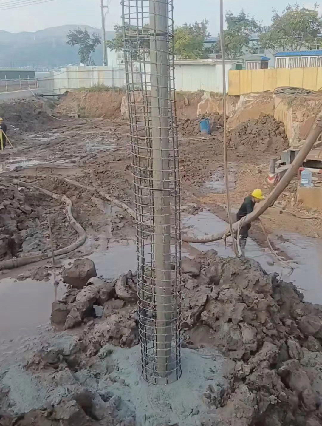 无锡北塘区长螺旋钻孔压灌桩